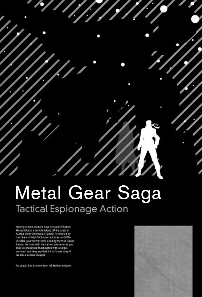 Metal Gear Saga - TV Show Poster