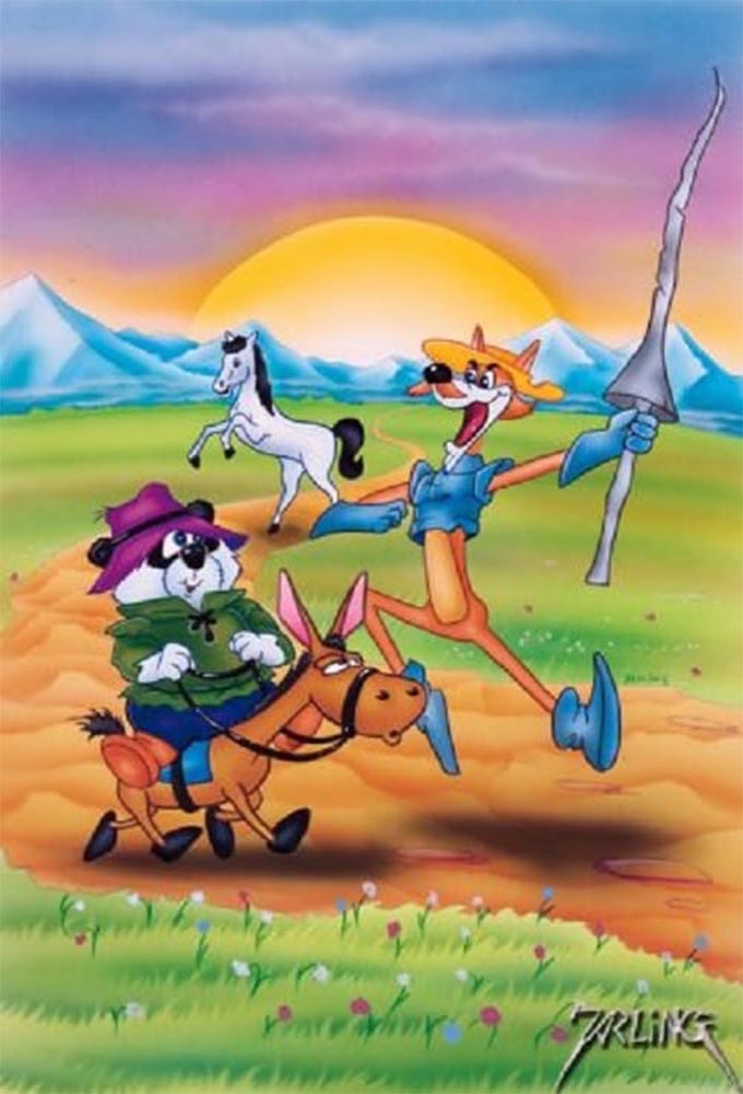 The Adventures of Don Coyote and Sancho Panda - TV Show Poster